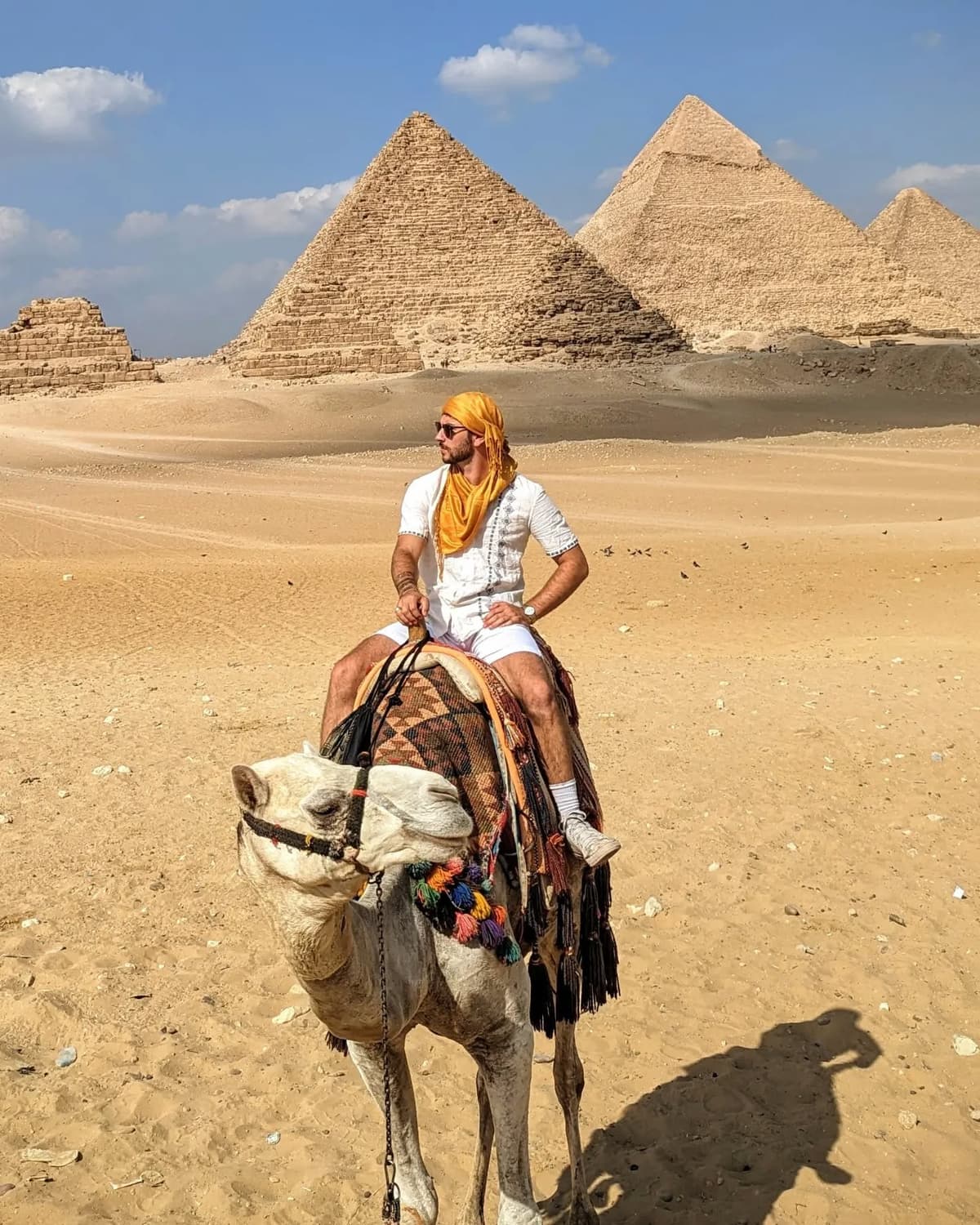 Visited the pyramids in Egypt