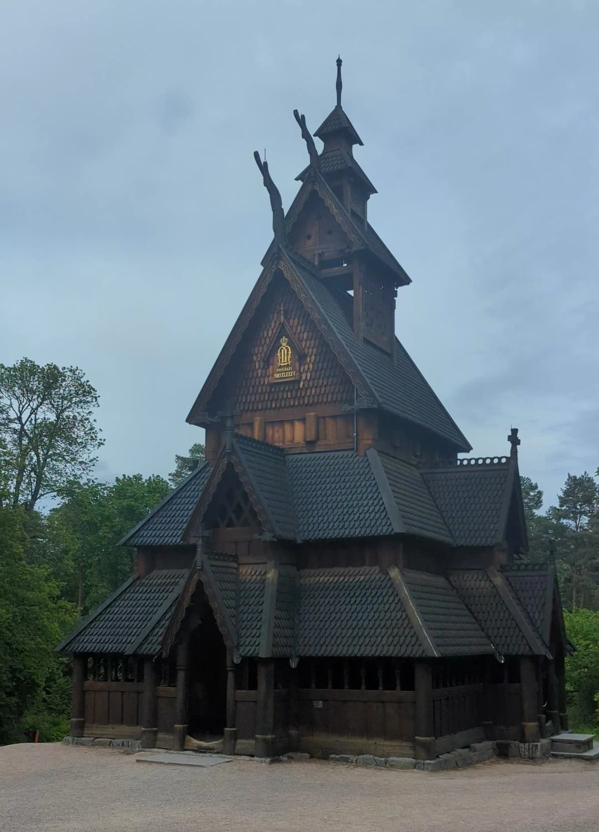 Admired the stave church architecture in Norway